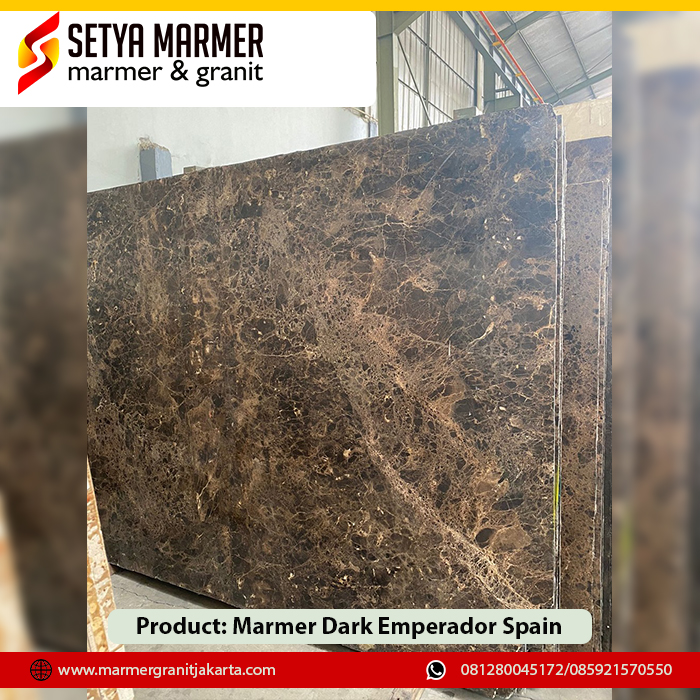 Dark emperador spain Toko marmer granit Jakarta