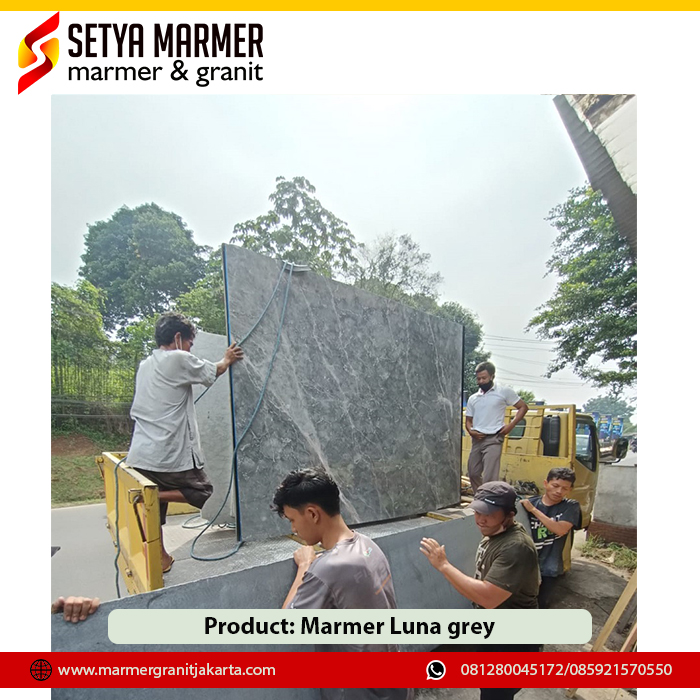Marmer Luna grey 2 Jual marmer granit jakarta