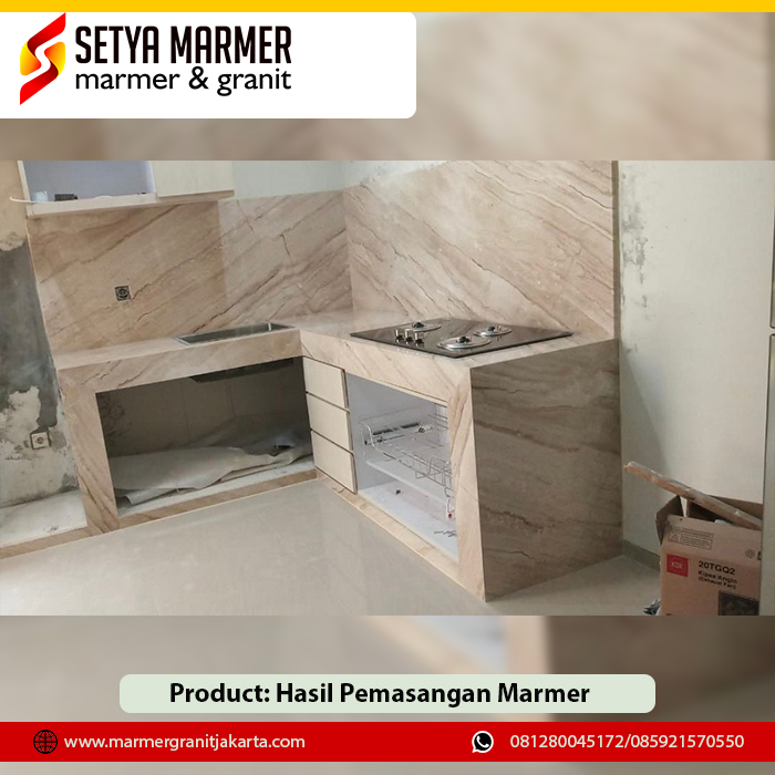 Hasil Pemasangan Marmer Jual Marmer Granit Jakarta
