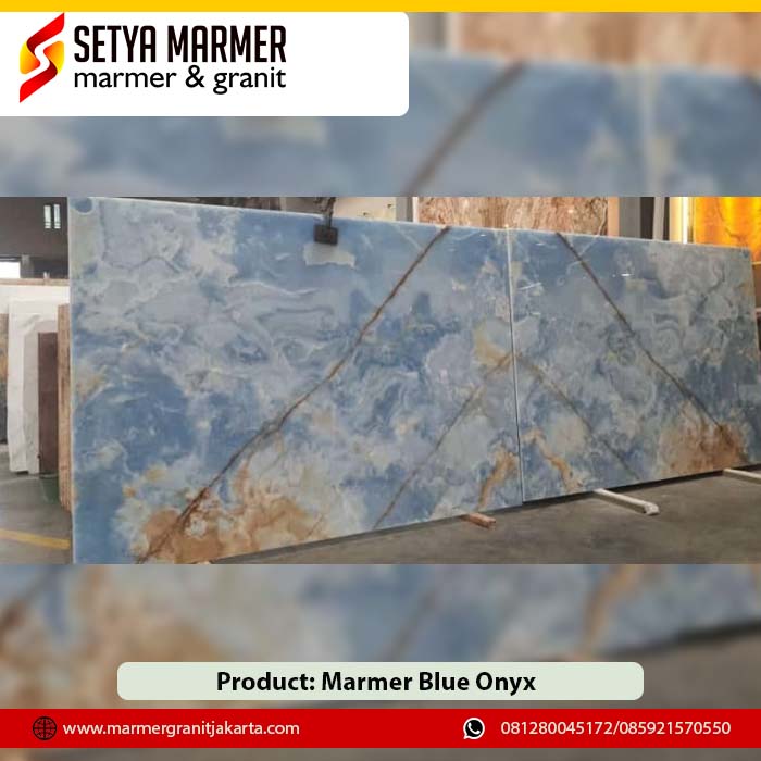 Marmer Blue Onyx Marmer Blue Onyx