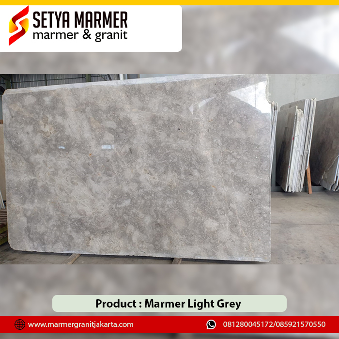 Marmer Light Grey Jual Marmer Granit Jakarta