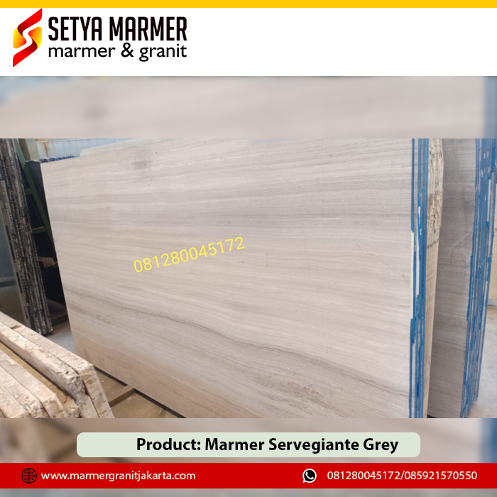 Marmer Servegiante Grey Marmer granit Jakarta